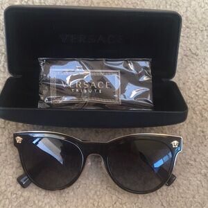 VERSACE/“MEDUSA CHARM”HAVANA BROWN  FRAMES